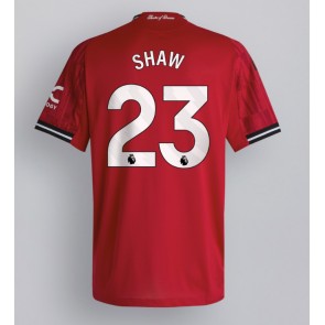 Manchester United Luke Shaw #23 Domaci Dres 2025-26 Kratak Rukavima Manchester United Luke Shaw #23 Domaci Dres 2025-26 Kratak Rukavima